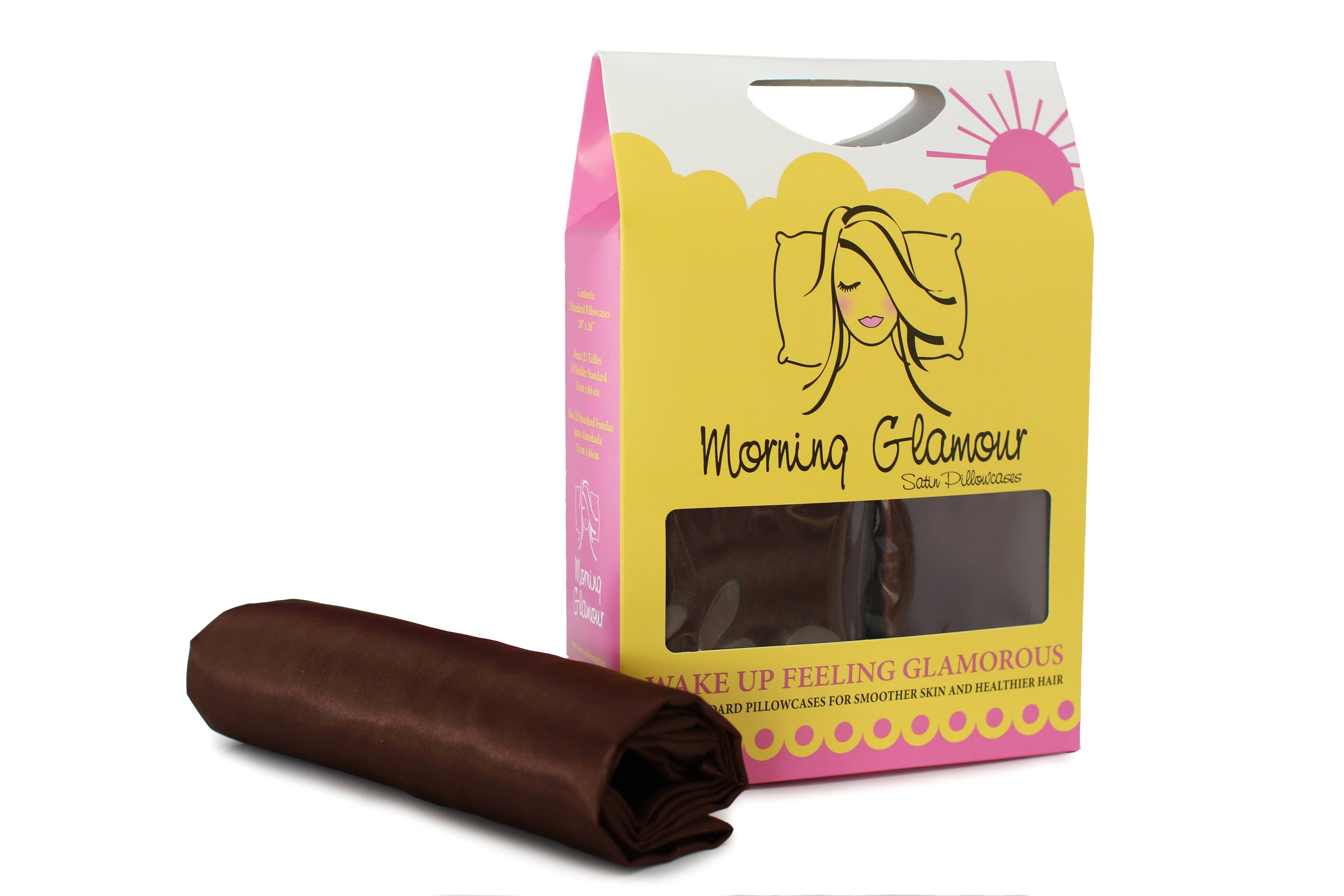 Morning Glamour – wholesale Bedding pillowcase/sham – Signature 2PK Satin Pillowcase- STANDARD/QUEEN4