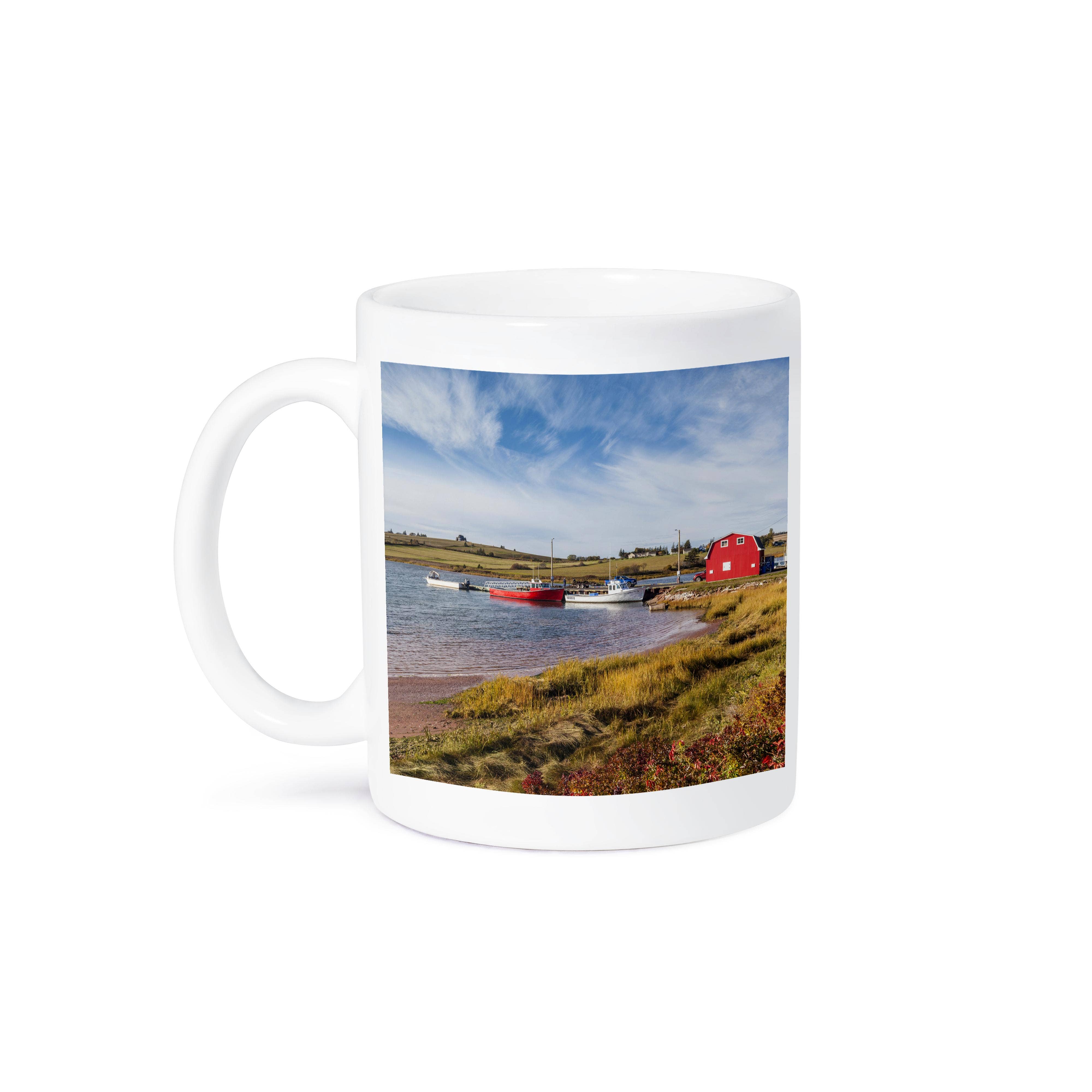 3dRose - Wholesale Coffee Mug - 3dRose, Canada, PEI, French River. Small fishing harbor., Mug8