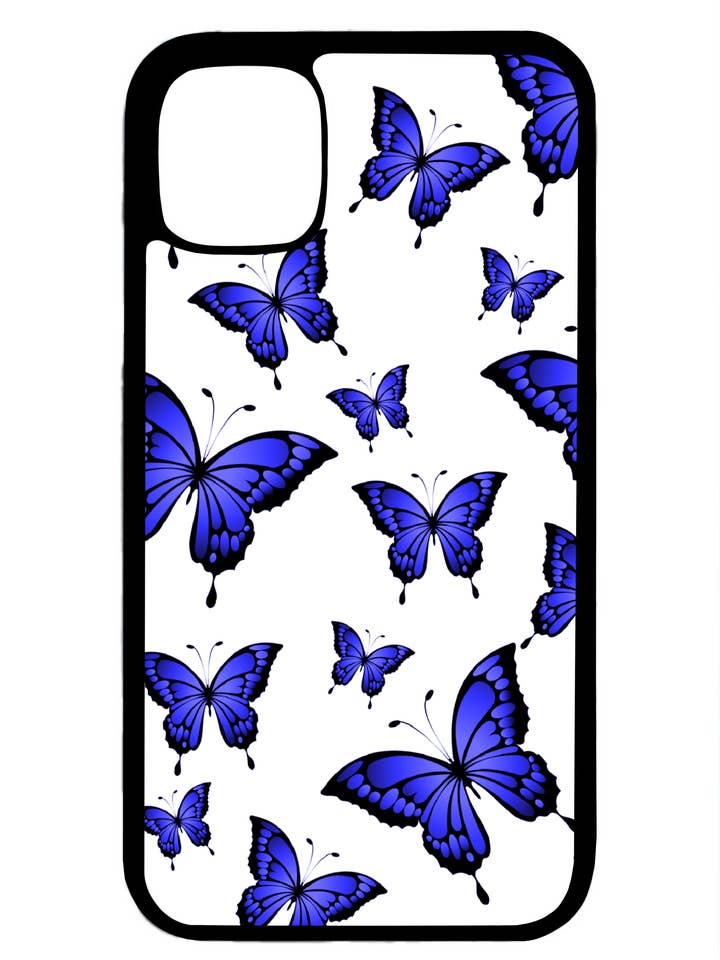 Étui pour téléphone Blue Butterfly pour la vente par Tayson Trends