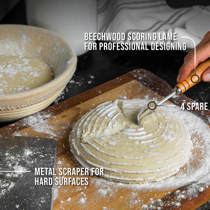Kook - Wholesale Bread Pan - Kook 12 Piece Oval Proofing Set13