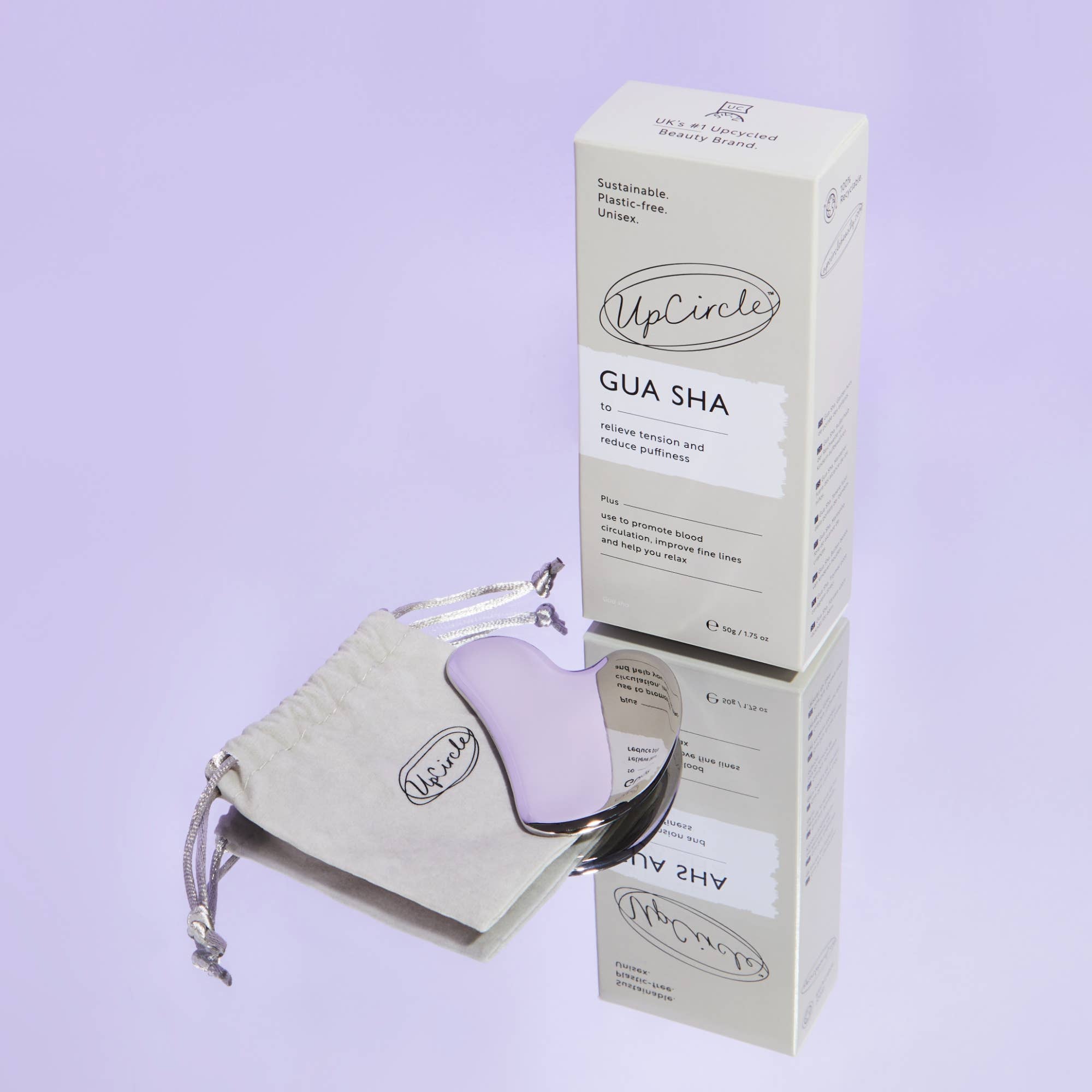 UpCircle Beauty Europe - Wholesale Gua Sha Tool - Eco-Friendly Gua Sha - Gift Accessory Metal Spa Facial Massage Tool3