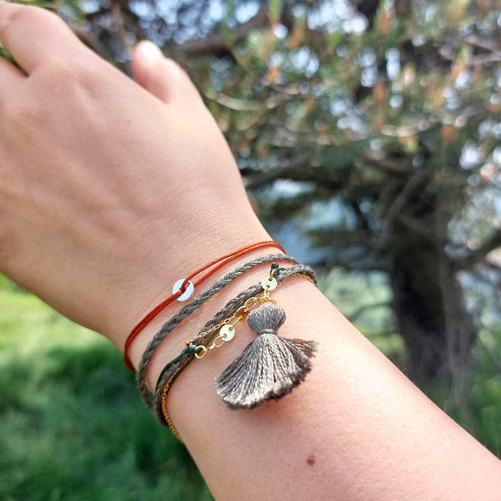 Multi-row bracelet - silver for wholesale by Filteplait