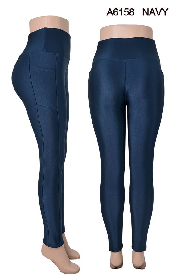 SSImport - Wholesale Athletic/Lounge Leggings - Women's - A6158 WINTER LEGGING FLEECE INSIDE MIXED SIZES 12PCS12