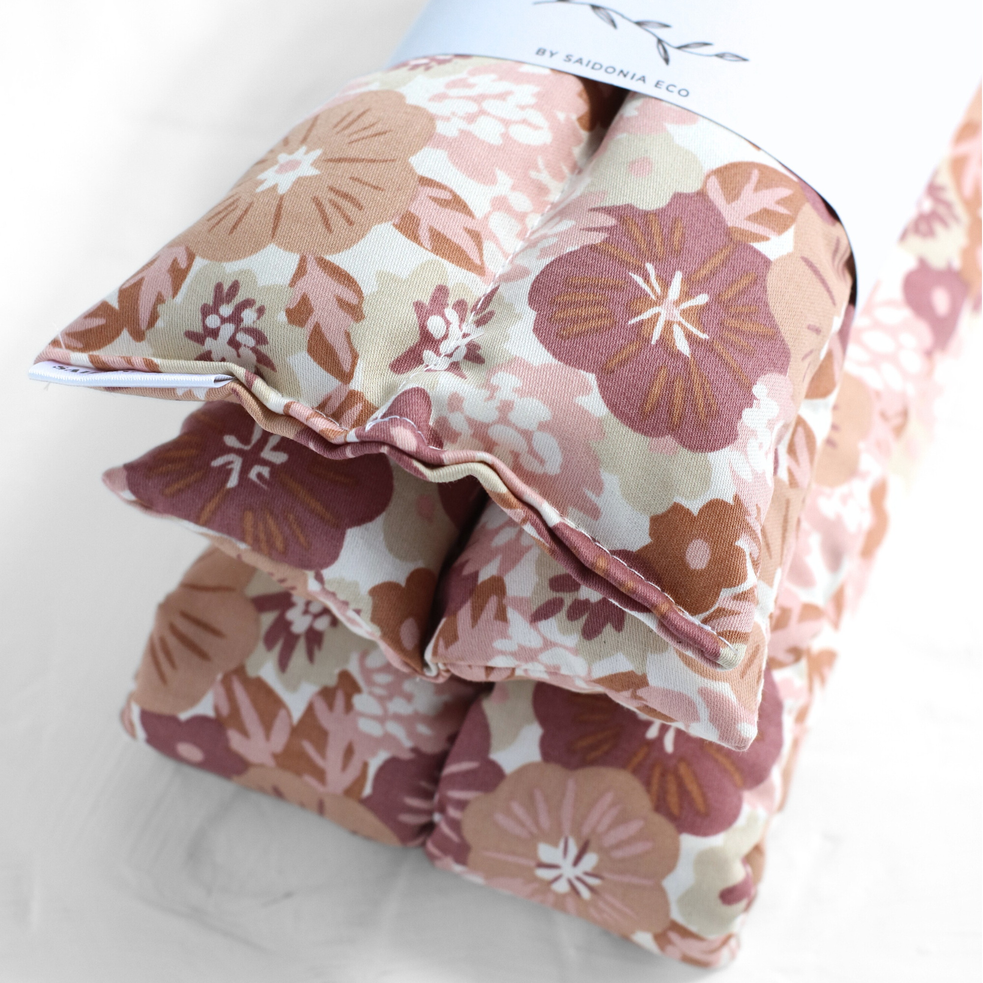 SaidoniaEco - Wholesale Heating Pad - Heating Neck and Body Rice Pack ⋆ Mauve Flowers3