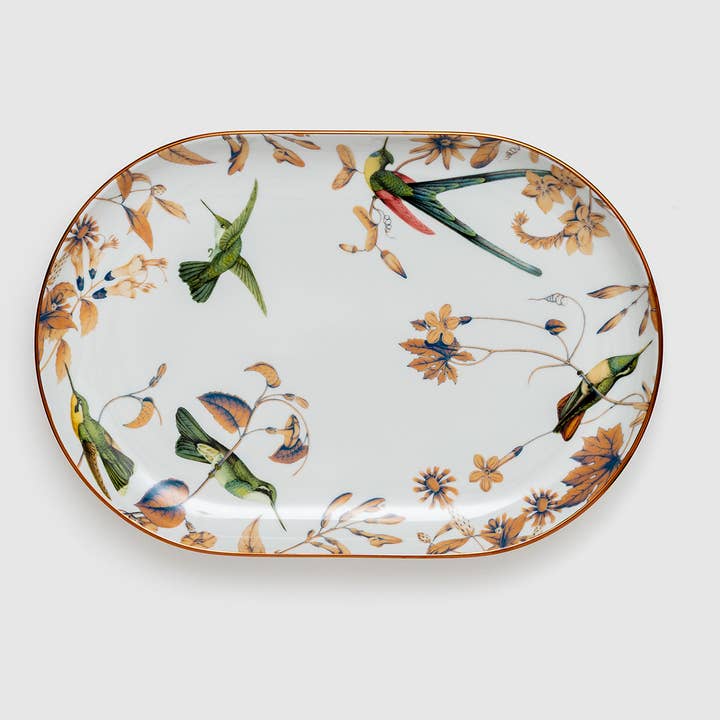 Monteverde ovalt porslinsfat för wholesale av Vito Nesta Grand Tour