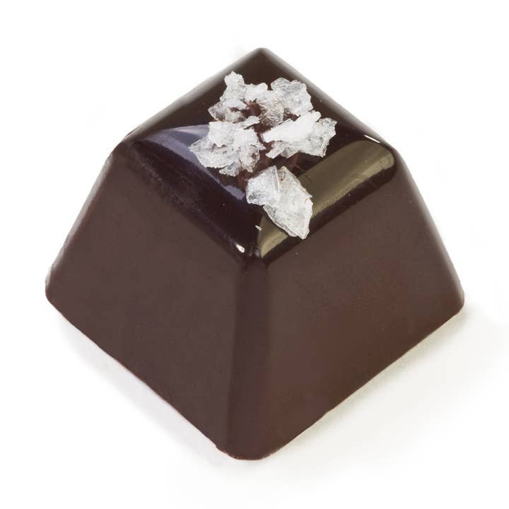 Salted Dark Chocolate Caramels for wholesale by Perfect Truffle