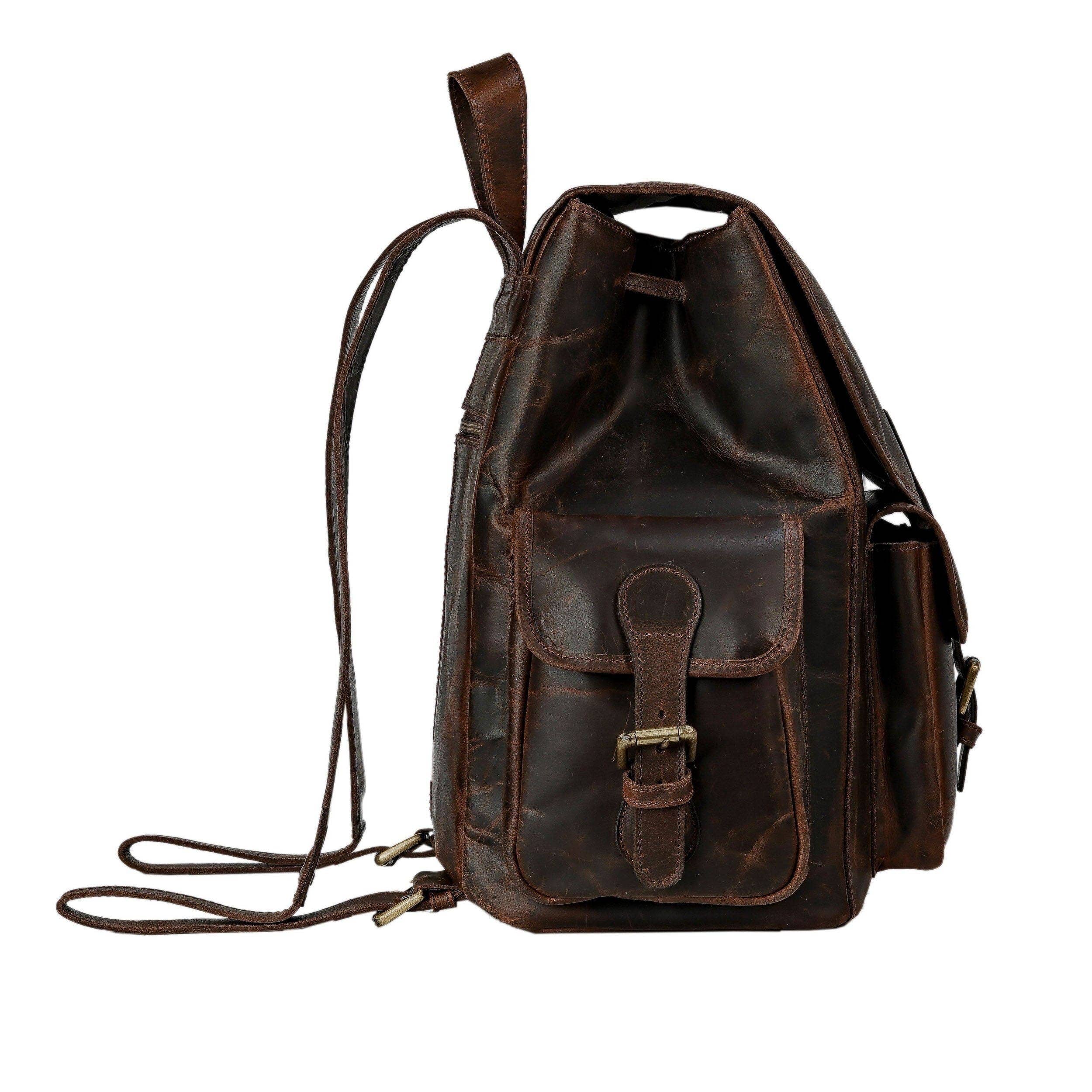 Classy Leather Bags – Mochila - Unissexo por atacado – O Capíz Rugged5