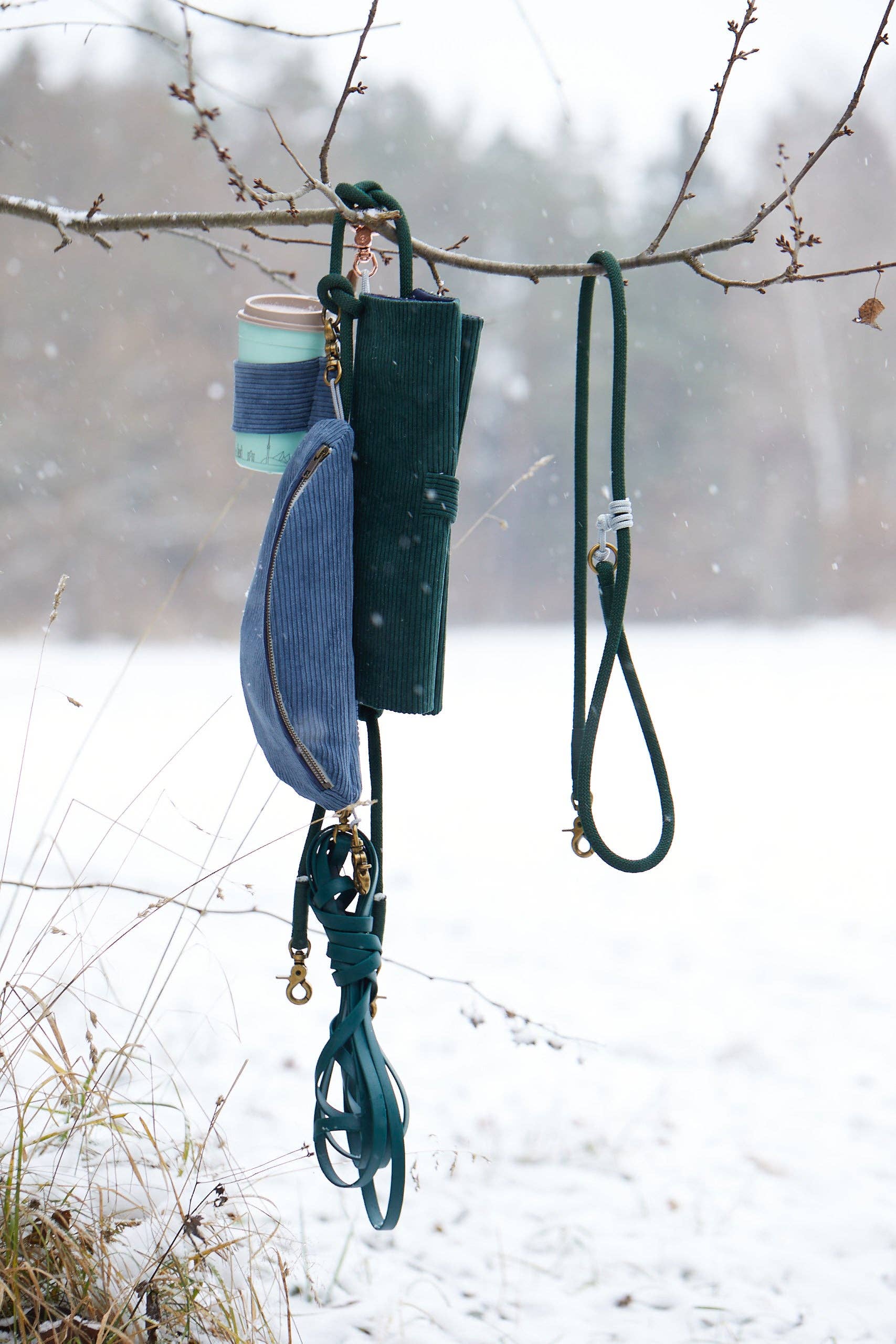 Foxc - Vendita all'ingrosso Guinzaglio - Cani - Foxc borsa per cani Stockholm con guinzaglio click-on6