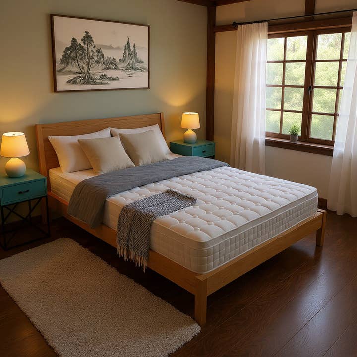 HOMYCASA DESIGN INC - Wholesale Bed - Queen Hybrid Mattress Pocket Coil Gel Foam for Comfort