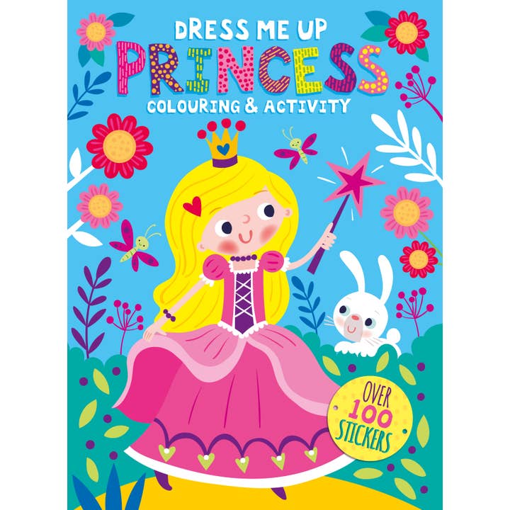 Dress Me Up Colouring & Activity Book - Princess for wholesale by Robert Frederick Ltd