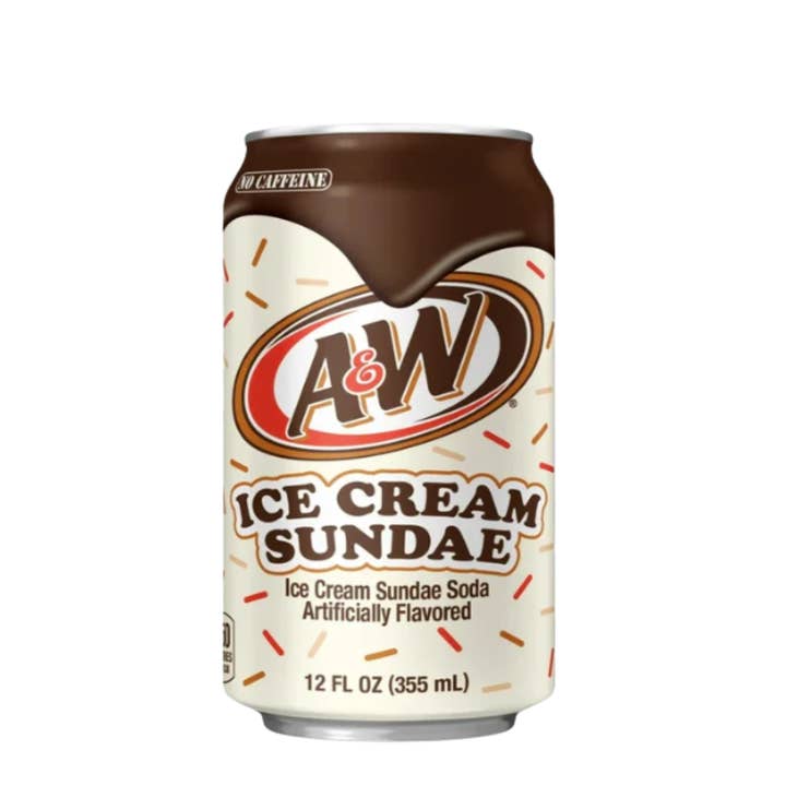 A&W Ice Cream Sundae USA 12x355ml pour la vente par CargoPirate