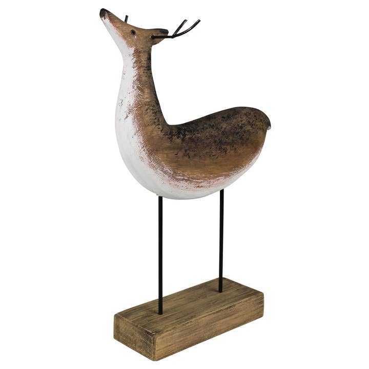 Ciervo, madera - Pierna para venta al por mayor de HomArt