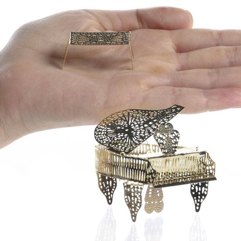 Factory Direct Craft - Wholesale Decorative Tabletop Object - Mini Brass Musical Instrument - Select Type5