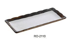 Yanco - Wholesale Dinner Plate - 10" X 4 1/4" RECTANGULAR SUSHI PLATE0