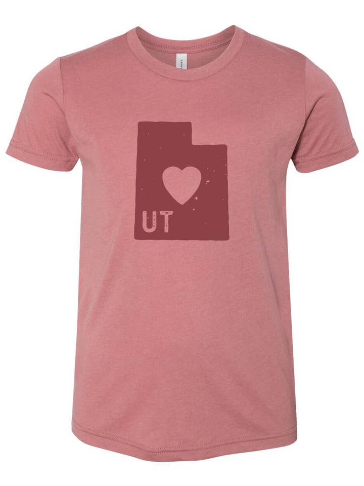 Coração clássico infantil Utah por atacado de Homeplace Apparel