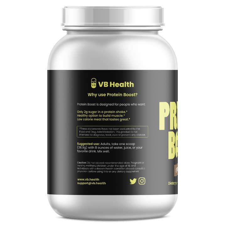 VB Health – wholesale Protein-/superfoodpulver – Proteintillskott: Vassleprotein - Chokladbrownie