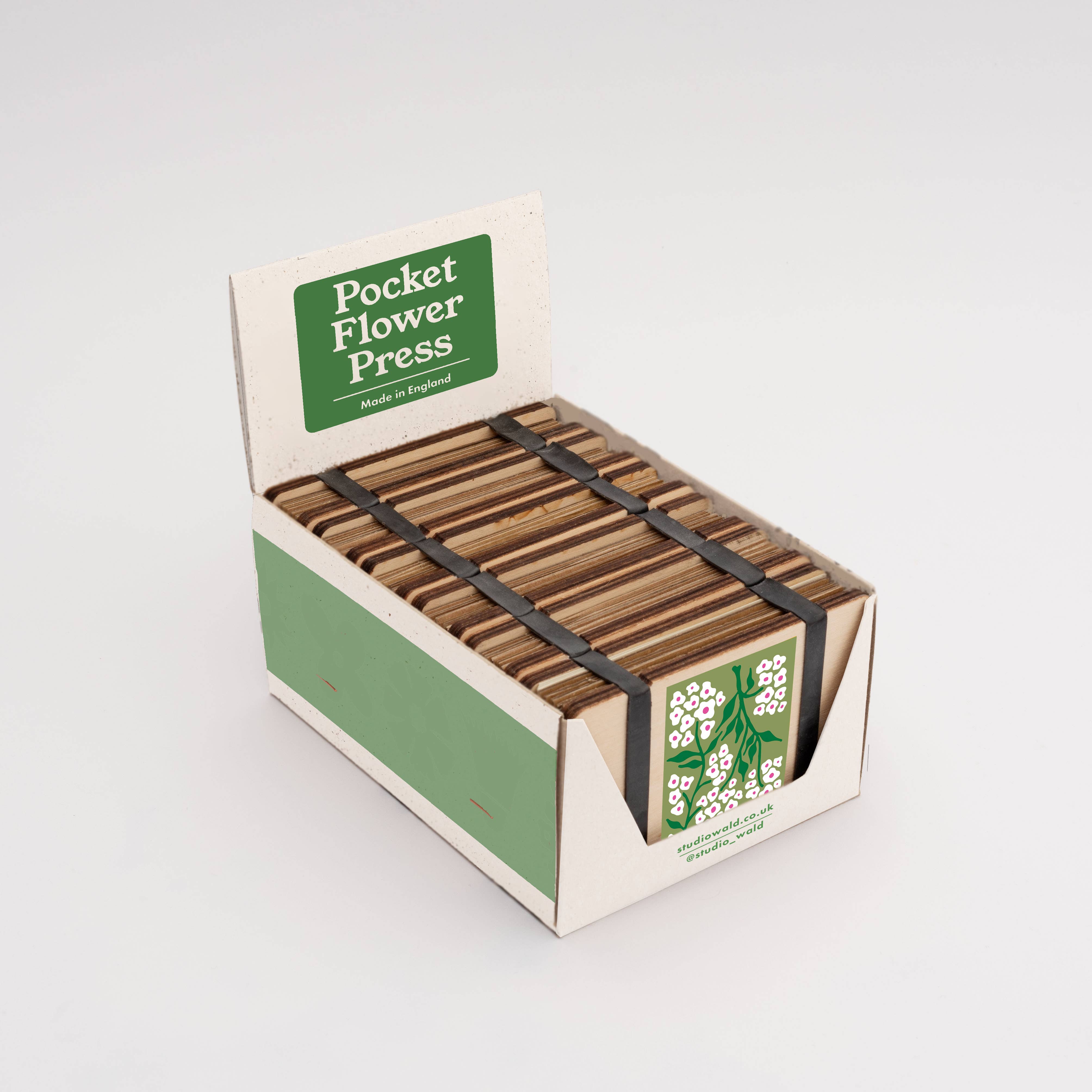 Studio Wald - UK Made - Vendita all'ingrosso Kit per lavoretti fai da te - Pressa da tasca per fiori - Non ti scordar di me2