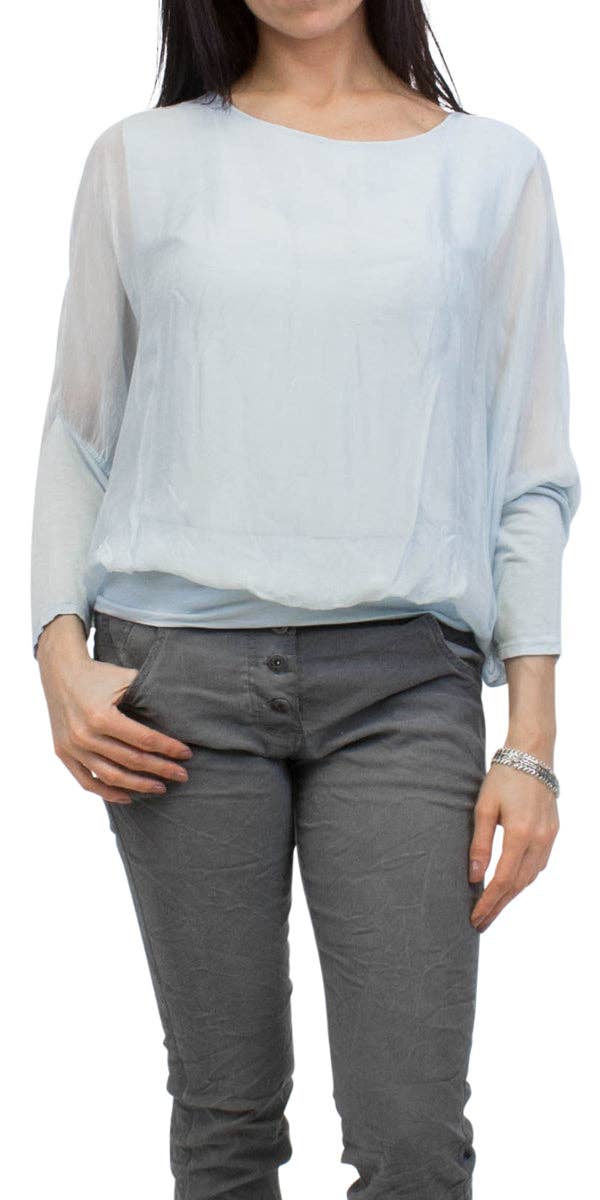 Gigi Moda - Wholesale Blouse - Women's - Sheer Batwing Blouse8