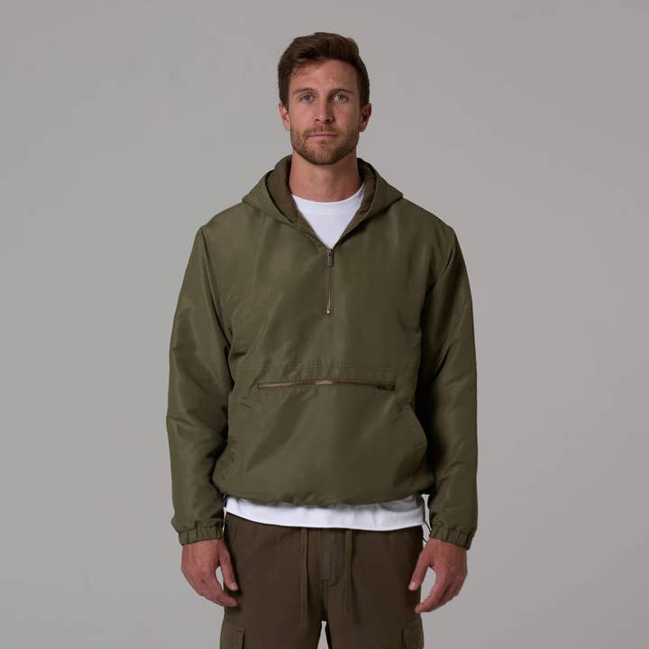 Talentless - Wholesale Jacket - Men's - MENS HALF ZIP JACKET1