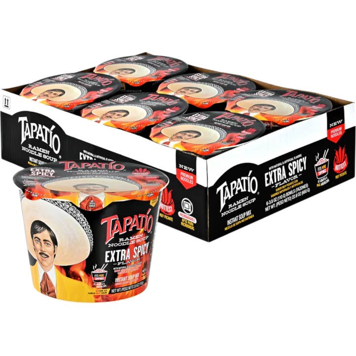 Cow Crack Wholesale - Wholesale Ramen - Tapatio Extra Spicy Ramen Noodle Soup