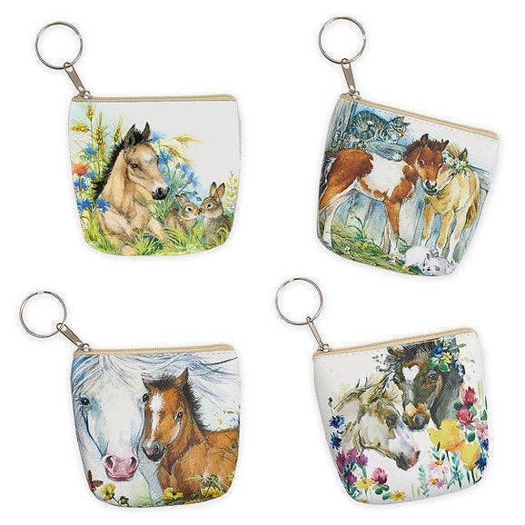 AWST Int'l Set of 12 Assorted Coin Purses for wholesale by JPC Equestrian