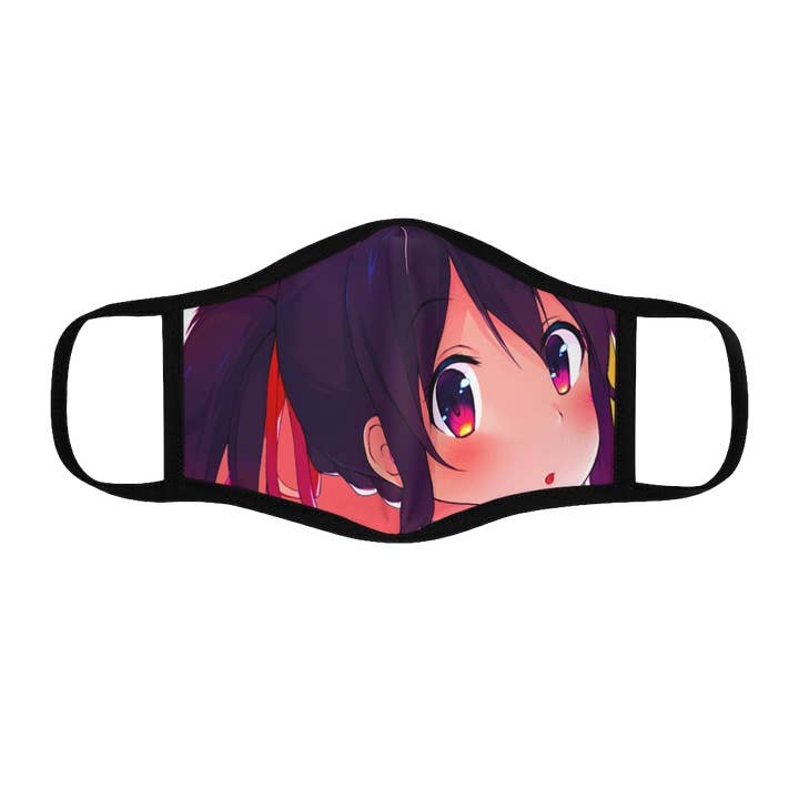 Becky Loves You - Vente Masque/visière de protection pour le visage - Masque facial ajusté en polyester Becky Anime Girl 3