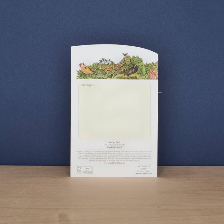 Art Angels - Wholesale Everyday Greeting Card - Garden Birds1