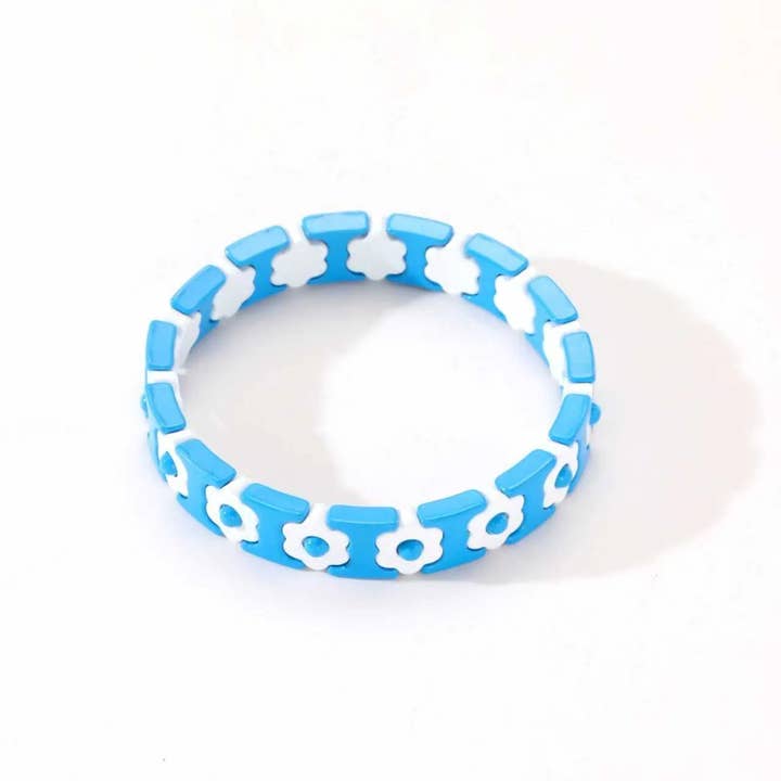 Greenwood Designs - Wholesale Beaded bracelet - Colourful Enamel Stacking Bracelet Collection in Gold & Silver4