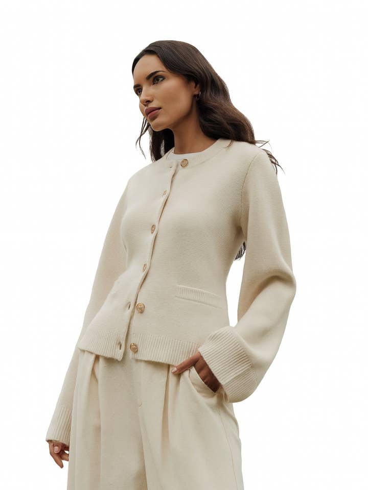 The Lounge Edit - Wholesale Cardigan - Women's - Ultra-Soft Button Cardigan11