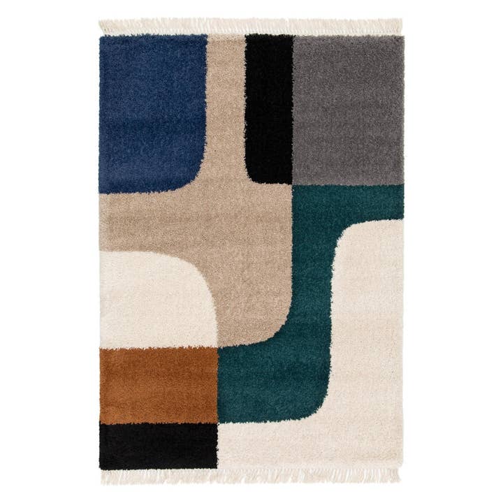 Tappeto spesso e morbido ODYSSEY con design in stile etnico per la vendita all'ingrosso da parte di AFK Living