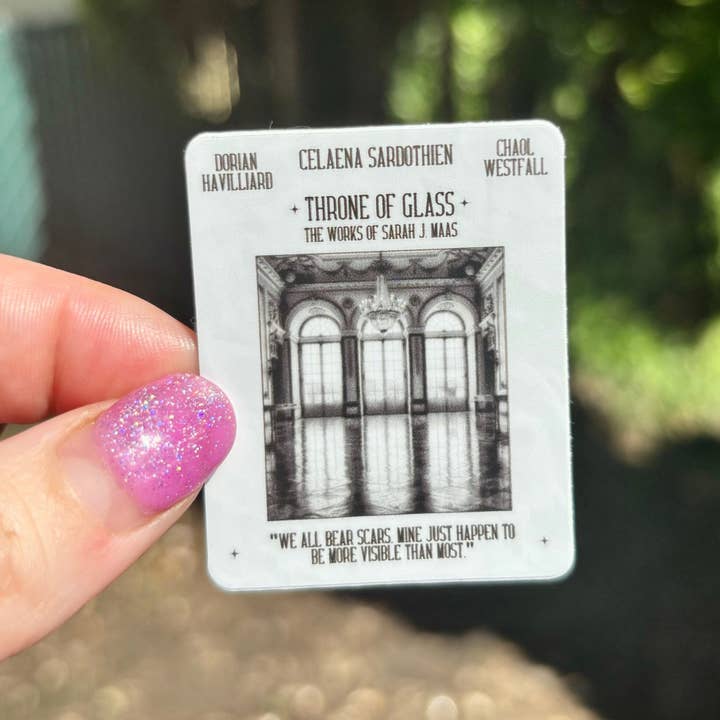 Awfullynerdy.co - Wholesale Sticker - Throne of Glass Film Poster Sticker