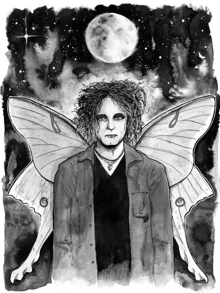 Prent (8,5x11) Robert Smith voor wholesale door Ryan Stanley Artwork