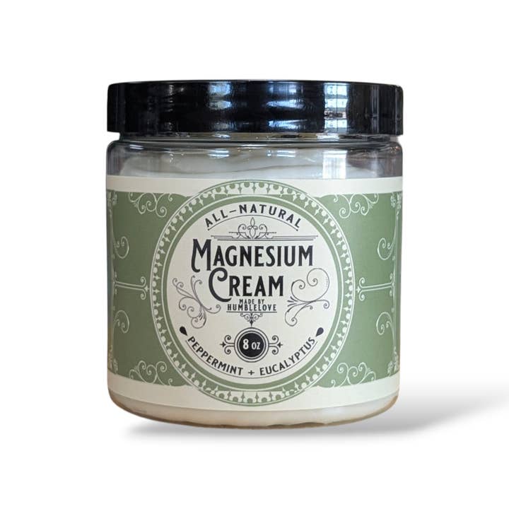 humblelove - Wholesale Body Cream/Lotion - Magnesium Cream - Peppermint + Eucalyptus3