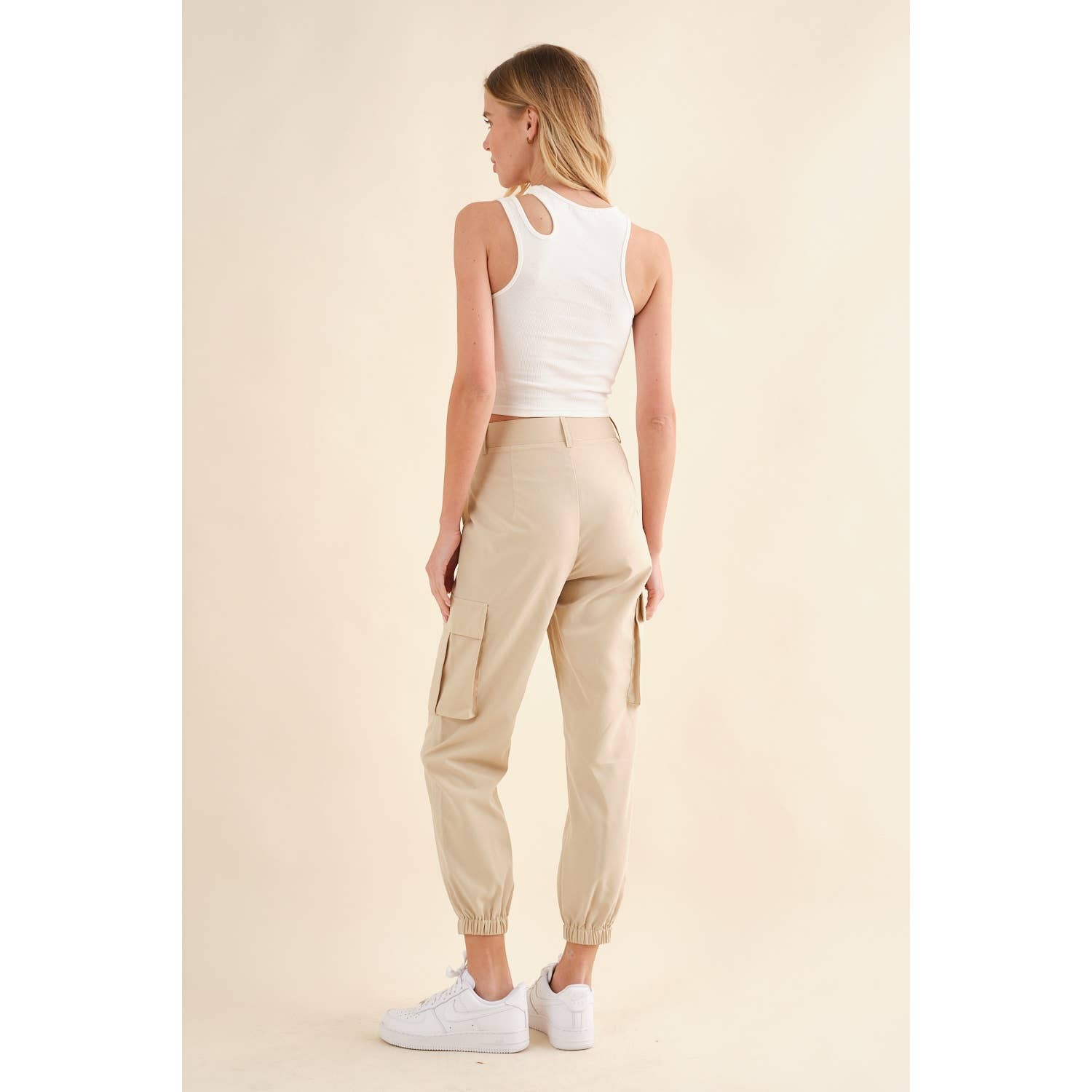 Hersy - Wholesale Athletic Sweatpants/Joggers - Women's - Cargo Jogger Pants-HP002913