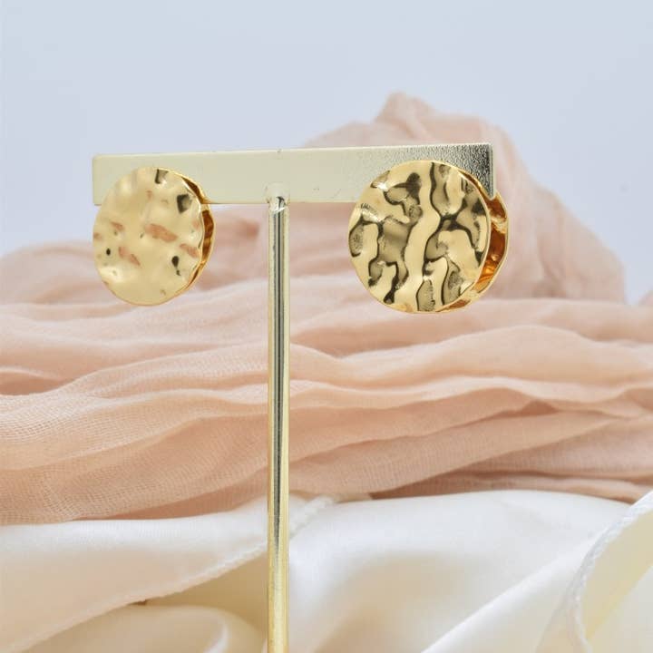 Stainless steel earrings - BO100394OR for wholesale by Kapyco