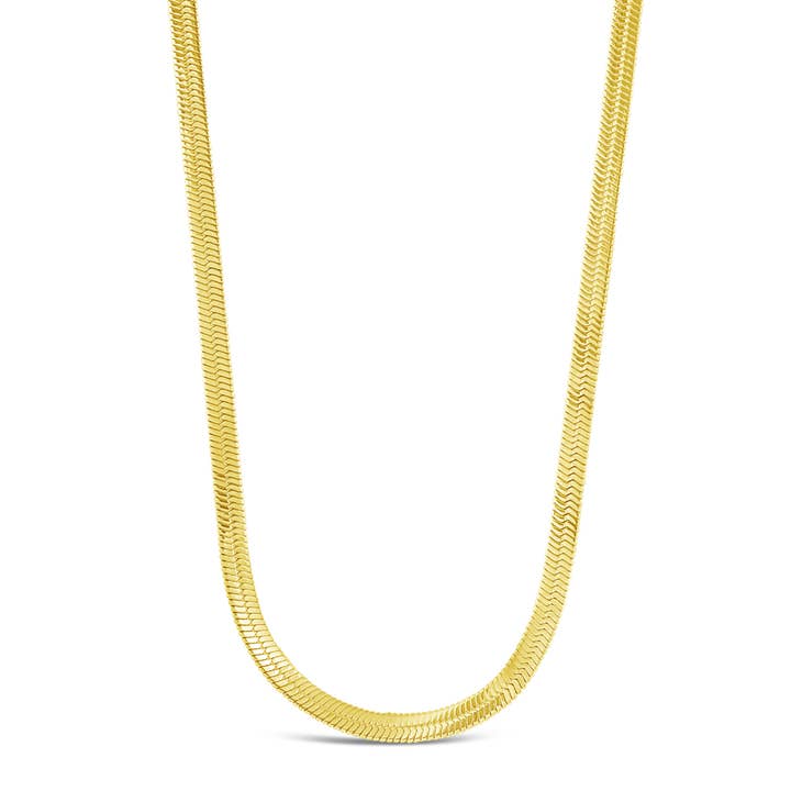Mi Tesoro - Herringbone Chain Gold for wholesale by Mi Tesoro Jewelry, by Dune Jewelry & Co.