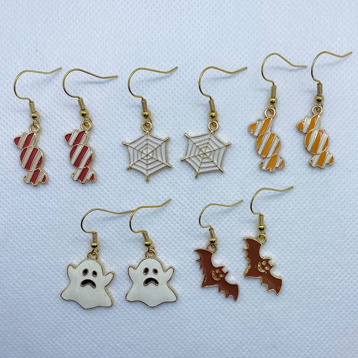 Haunting Season Halloween Earrings Pack for wholesale by Trinkerbell Jewelry