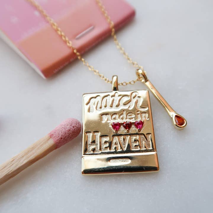 Bittersweet – wholesale Hänge-/berlockhalsband – Match Made in Heaven Matchbook-halsband