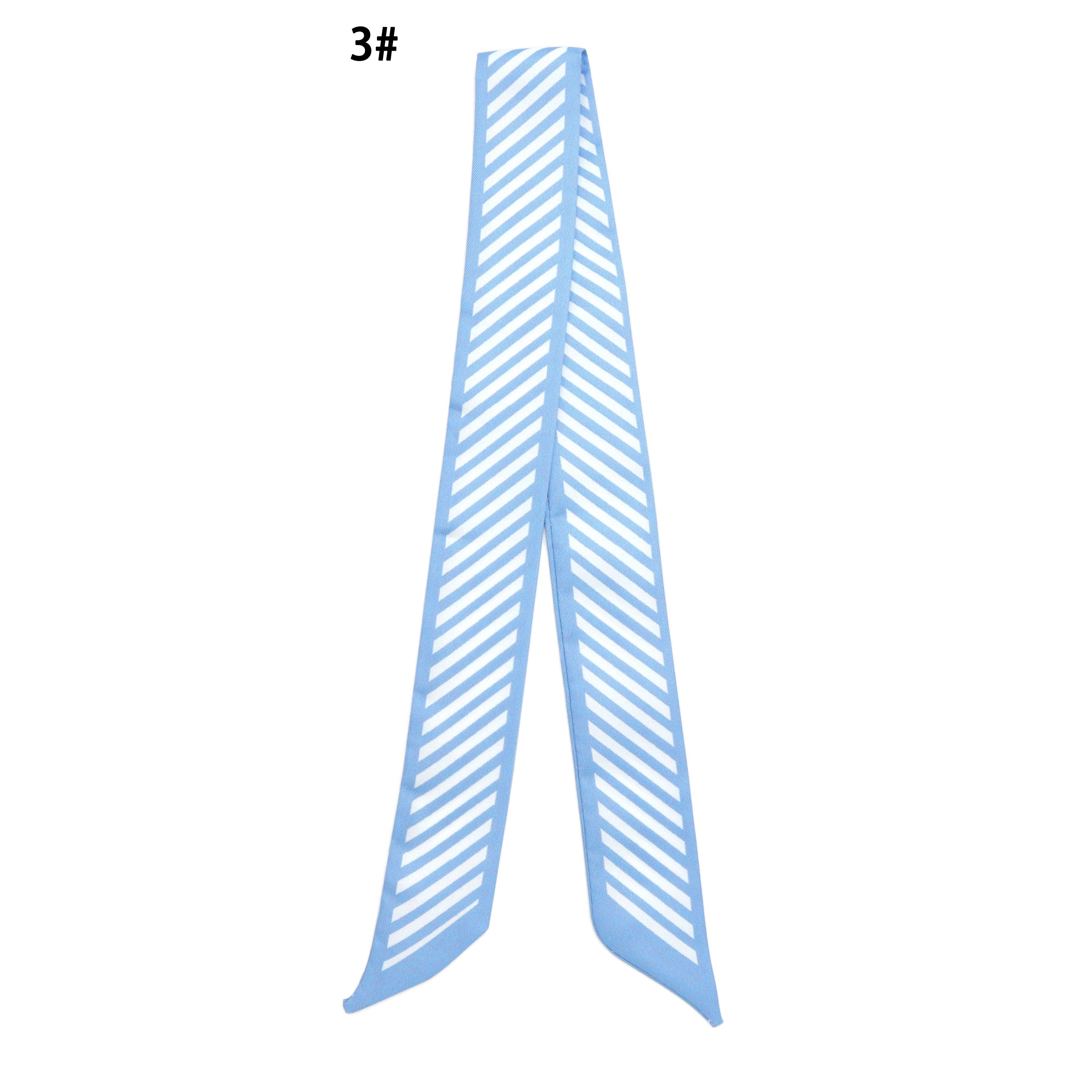 BestBeads&Beyond - Wholesale Scarf – Women's - 15 Asssorted colors Narrow scarf for scarf necklace making, hair&bag scarves accessories, EF8243