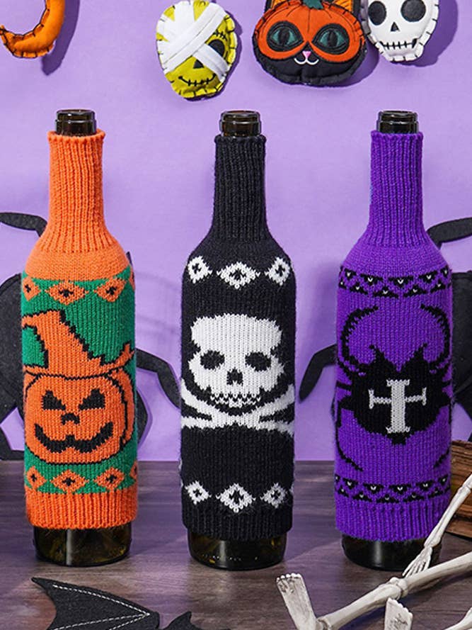 Halloween Wine Bottle Cover ZK420 for wholesale by UNISHE
