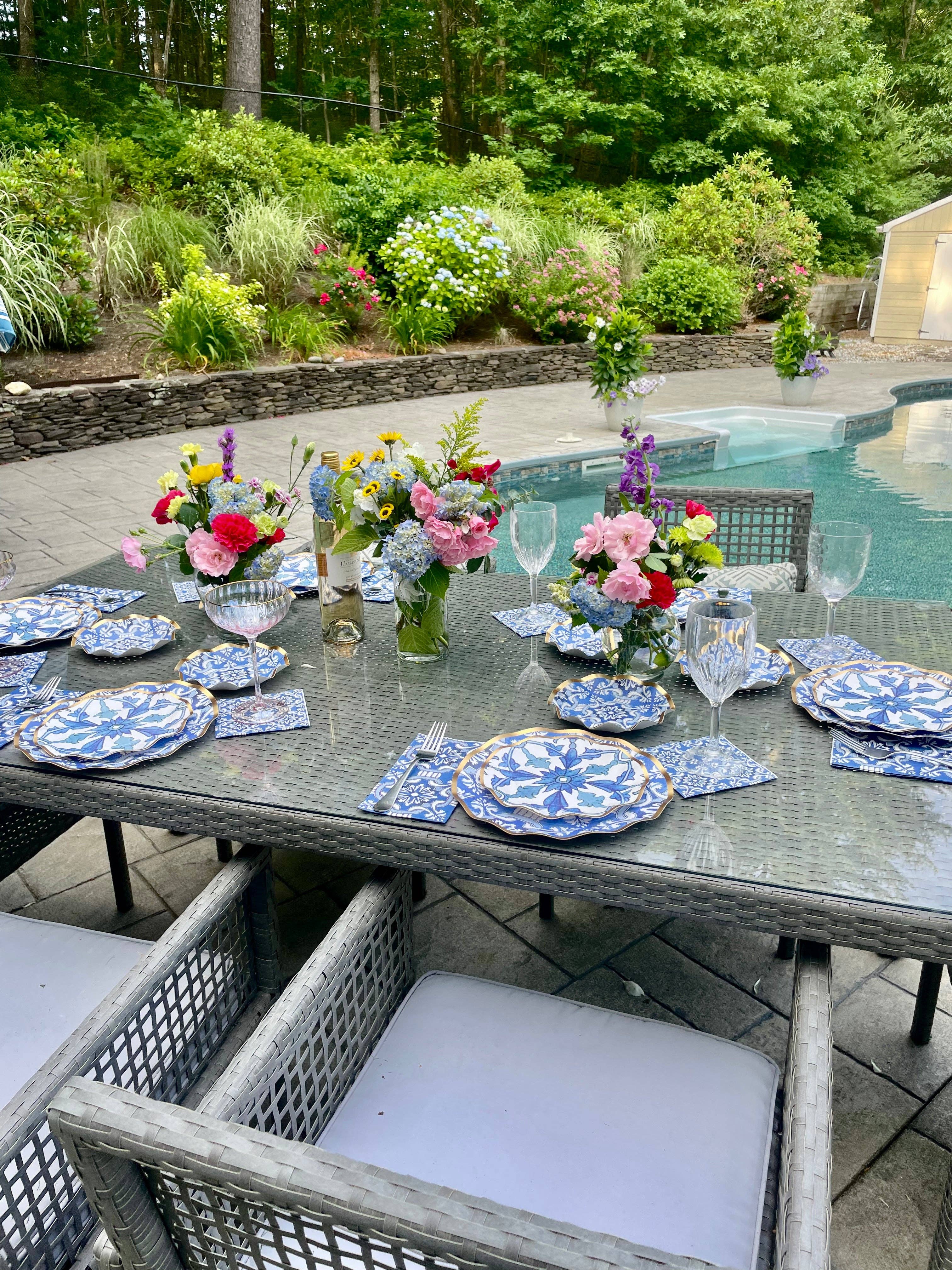 Sophistiplate - Vente Serviettes jetables - Serviettes en papier "Nuits marocaines" pour cocktail/20 unités7