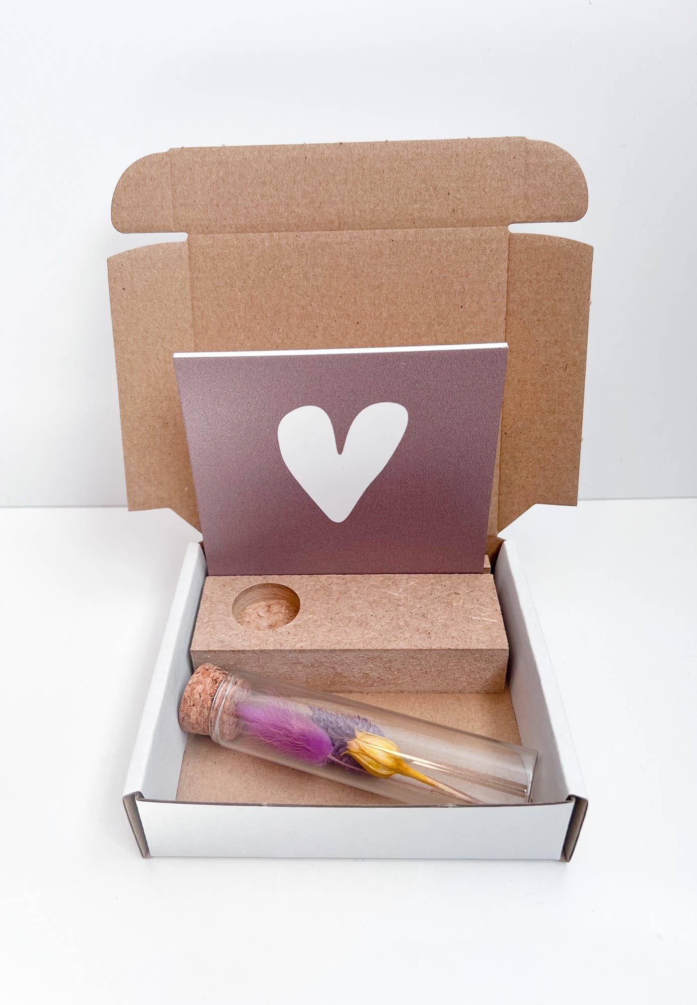 SEQ LIFESTYLE - Wholesale Gift Box - Gift box size S - Pink Flower Tube3