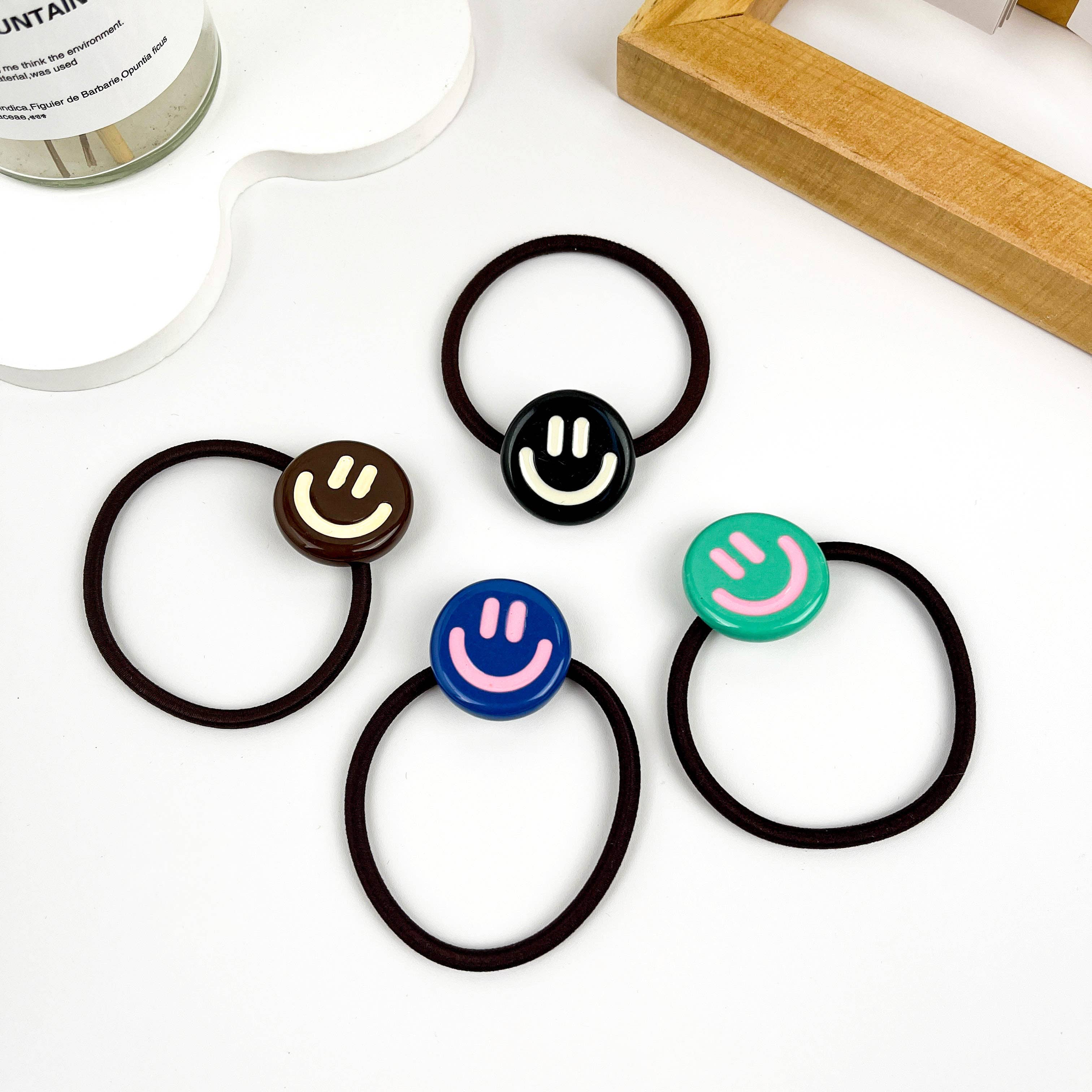 mildstyles - Wholesale Hair Tie - Cute smiley face hair tie9