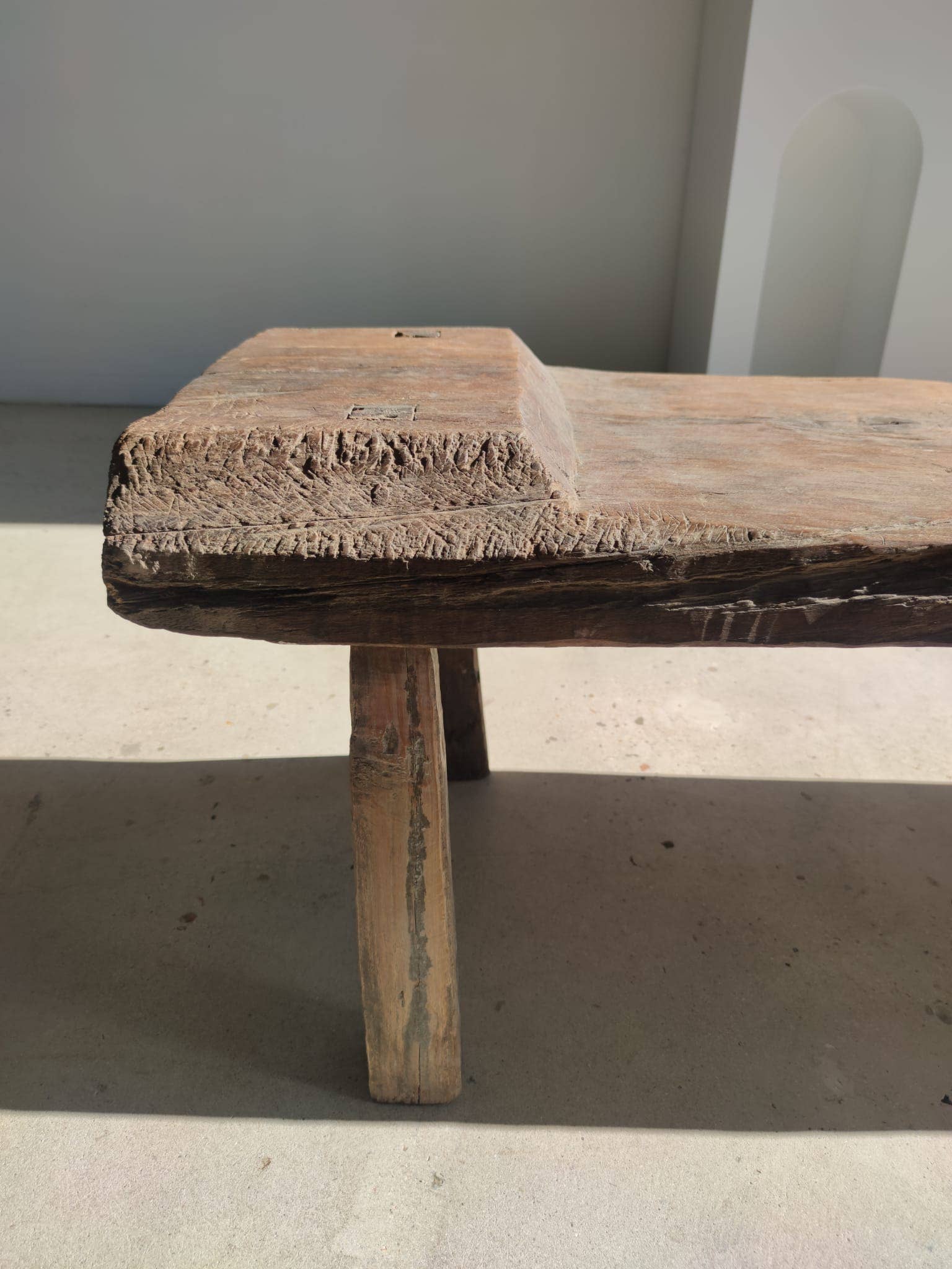 Office Objets - Wholesale Bench - Very large antique teak bench H:50cm L:2m0641