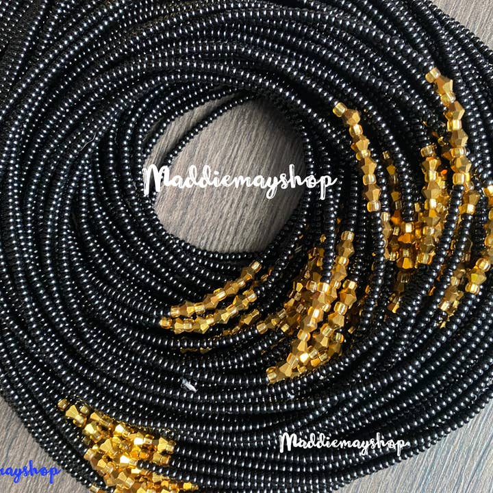 MaddieMayShop - Wholesale Beads - Preciosa Czech Beads- Wholesale WaistBeads with crystals 40"- 50"