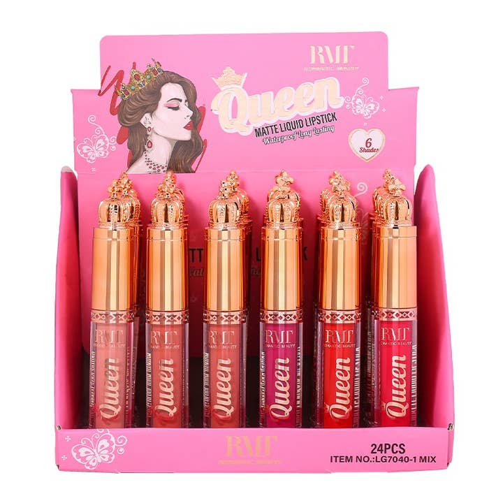 PINEAPPLE Beauty – Engroshandel Læbestift – Romantic Beauty LG7040 Rød Nude Mat Flydende Læbestift - 248