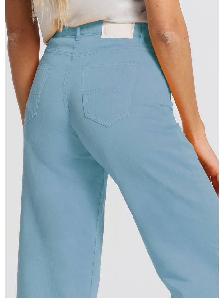 Blue CIMARRON Jeans|Extra Flare Low Box|Blue Inch Size for wholesale on Faire