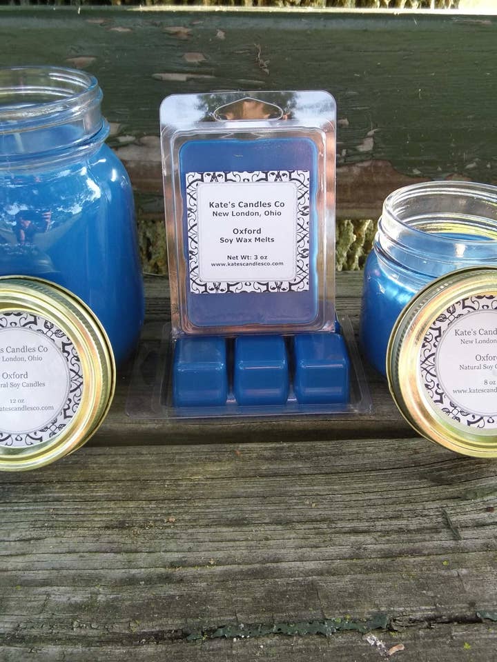 Oxford Library Soy Candles for wholesale by Kate's Candles co