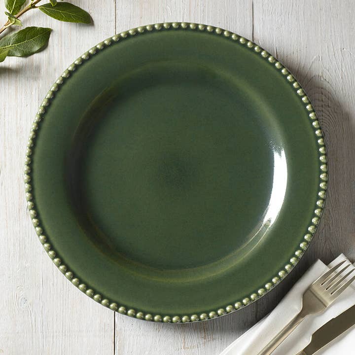 Pure Table Top Ltd - Wholesale Dinner Plate - Bobble Dinner Plate Green