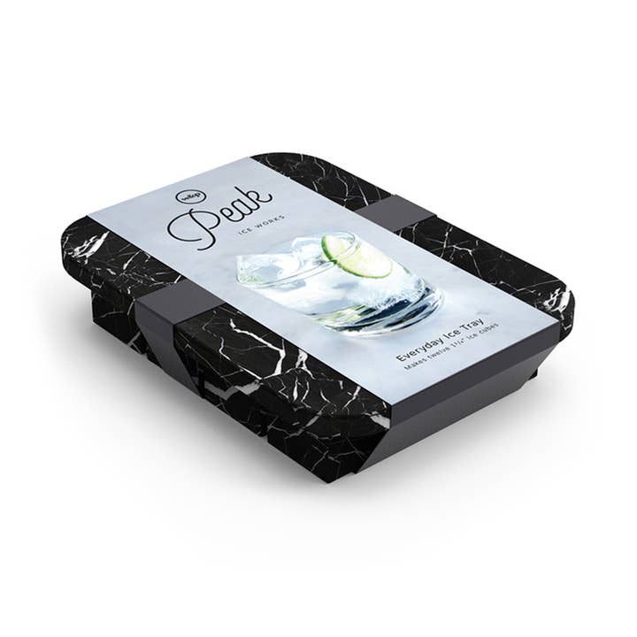 Until Pty Ltd - Wholesale Ice tray/mould - W&P Ice Cube Tray Everyday Marble Black0